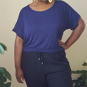 Forever21 Plus size Blue Top